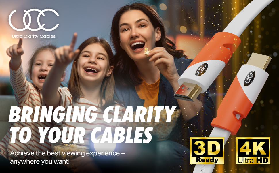 bringing clarity to your cables with our HDMI cables