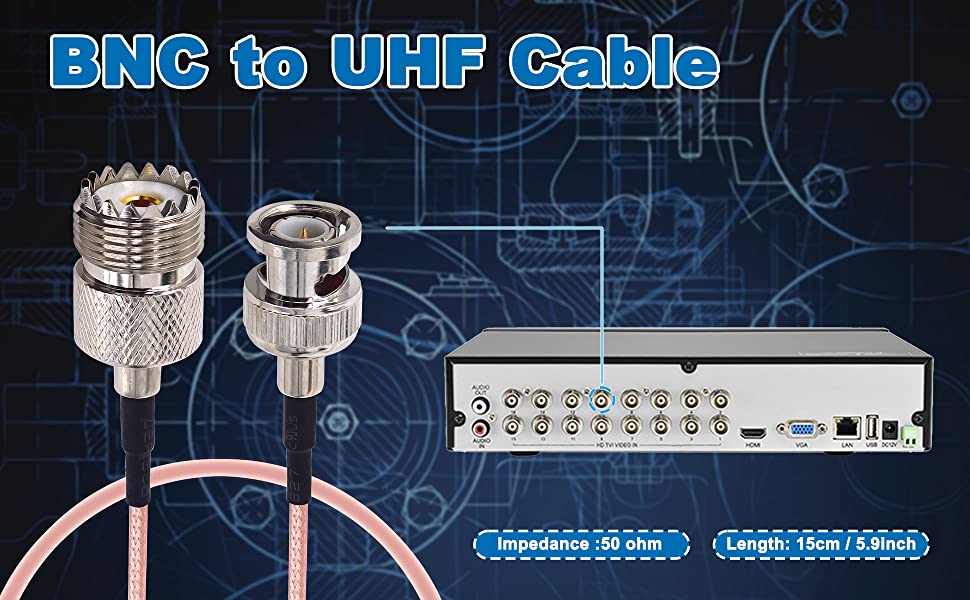 Coax Mobile to Base Antenna Cable